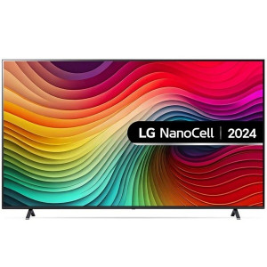 Smart TV LG 86" Nanocell 4K UHD 86NANO81T6A negro D