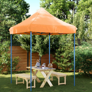 Tienda de fiesta plegable Pop-Up naranja 200x200x306 cm D