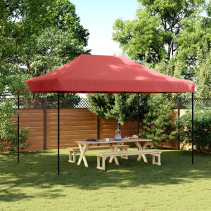 Tienda de fiesta plegable Pop-Up burdeos 440x292x315 cm D