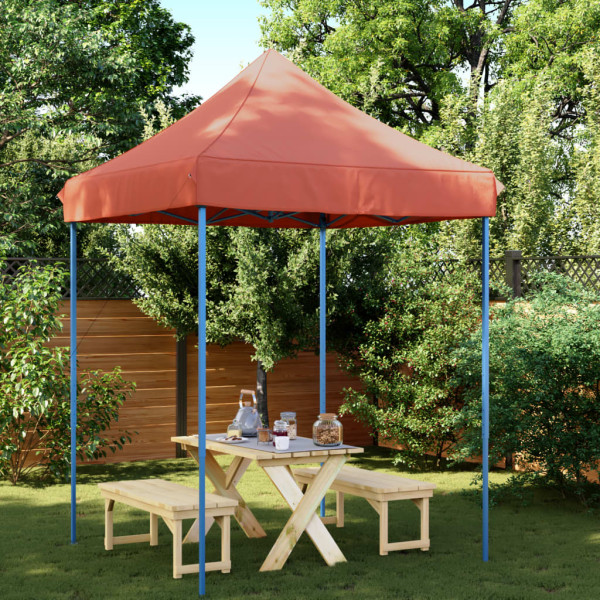 Tienda de fiesta plegable Pop-Up terracota 200x200x306 cm D