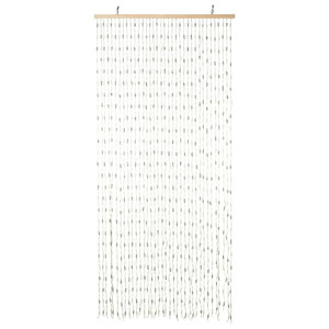 H&S Collection Cortina de porta de bambu multicolor 90x200 cm D