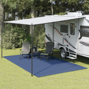 Alfombrilla de camping azul 5x3 m D