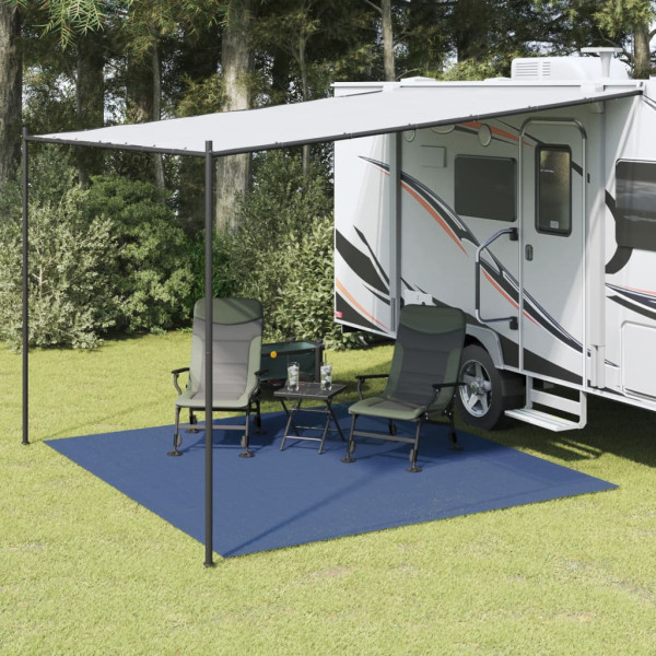 Alfombrilla de camping azul 3x3 m D