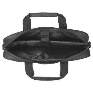 Carteira primária para portáteis até 16'/40.6cm - compartimento principal acolchado - correia de ombro ajustável - H