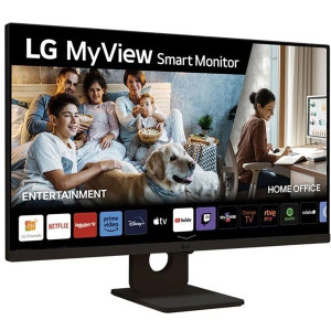 Smart monitor lg myview 32sr50f-b 31.5'/ full hd/ smart tv/ multimedia/ negro D