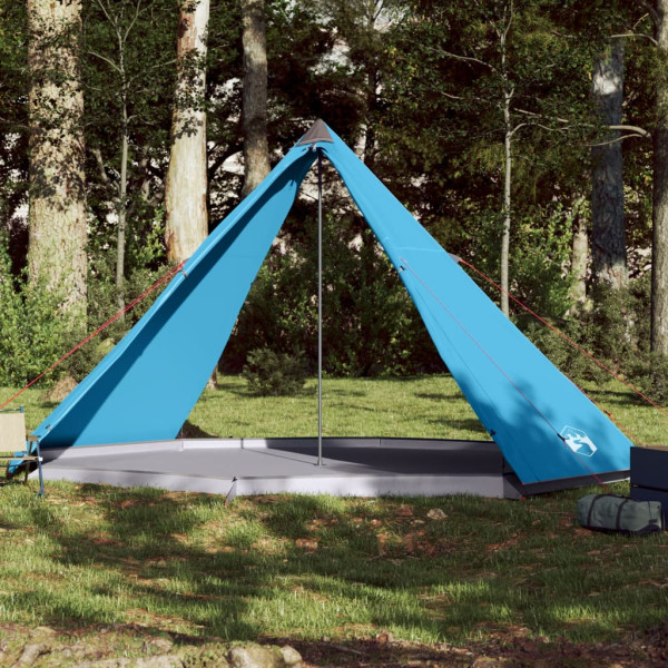 Tenda familiar tipi 8 pessoas impermeável azul D