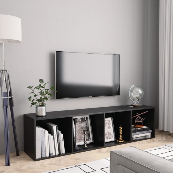 Estantería/mueble de TV blanco 143x30x36 cm D
