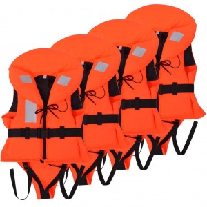 Chalecos de ayuda de flotación para niños 4 uds 100 N 10-20 kg D