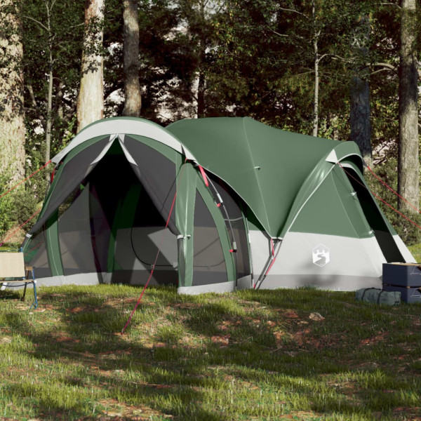 Tenda familiar tipi 8 pessoas impermeável verde D