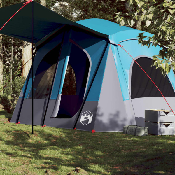 Tenda para 5 pessoas impermeável azul D