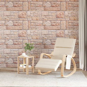 Paneles de pared 3D 10 unidades EPS marrón 100x50 cm D