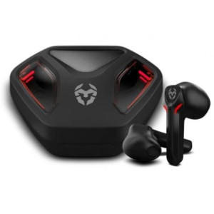 Auriculares bluetooth krom kall con estuche de carga/ autonomía 4h/ negros D