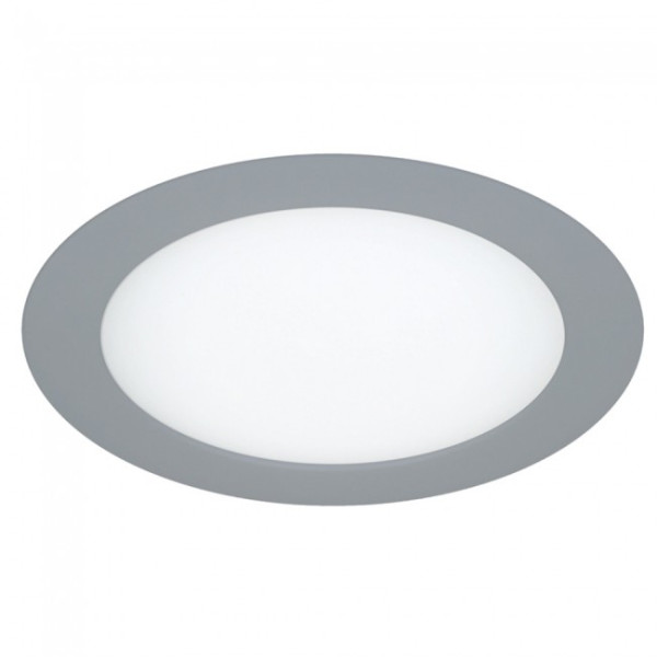 Pack 2 Downlights levou cinza redondo (18W) D