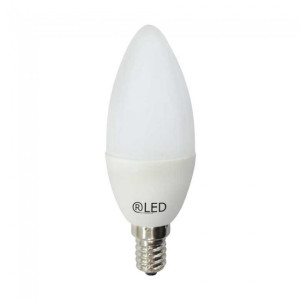 Bombilla LED Vela E14 luz fría (5.2W) D