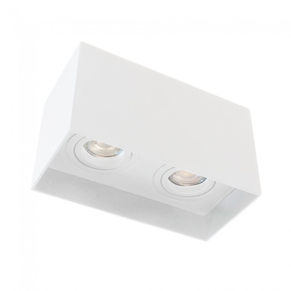 Foco de superficie Classic Blanco (2 luces) D