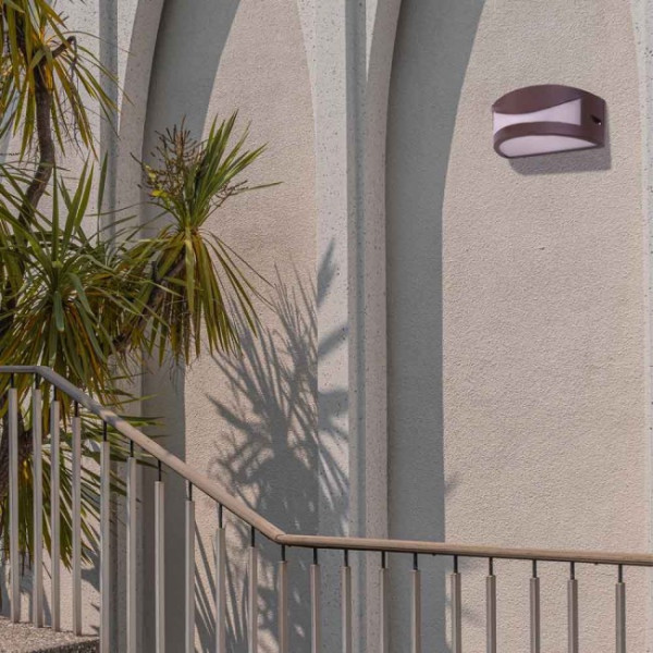 Aplique de exterior Basic Óxido M 3