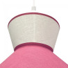 Lâmpada de teto incandescente rosa 5