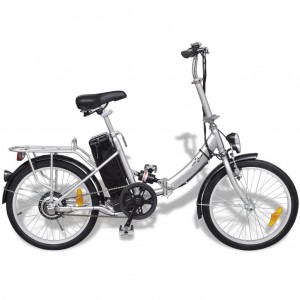 Bicicleta elétrica dobrável com bateria de alumínio D