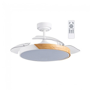 Ventilador LED com lâminas dobráveis D