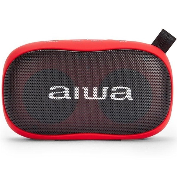 Altavoz con Bluetooth Aiwa BS-110RD rojo D