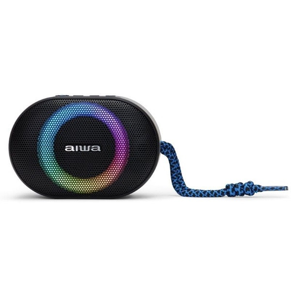 Altavoz con bluetooth aiwa bst-330bl/ 10w/ 1.0/ azul D