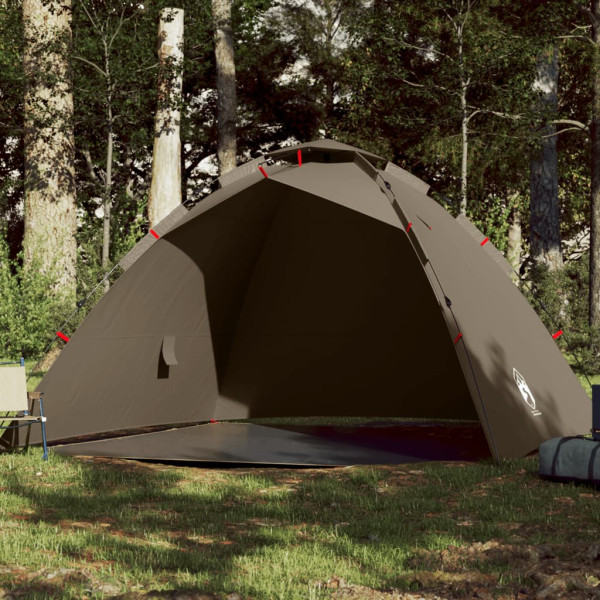 Tenda de pesca para 4 pessoas abertura rápida verde azeitona D