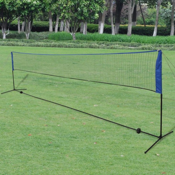 Rede de badminton com volantes de 600x155 cm D