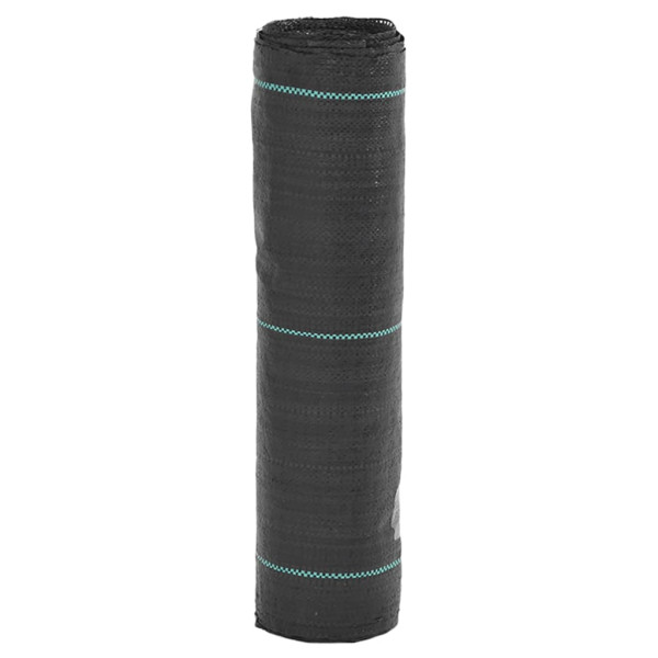 Membrana de ervas daninhas PP preto 0.5x10 m D