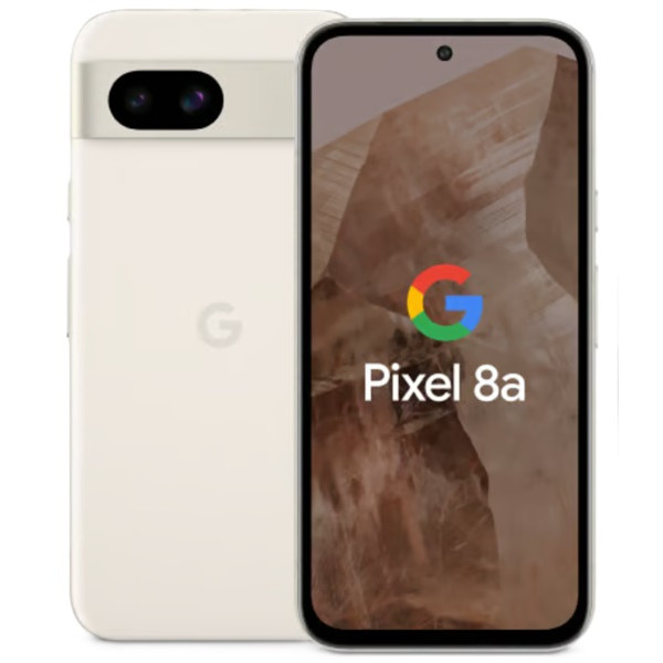 Google Pixel 8a 5G Dual Sim 8GB RAM 128GB Porcelaine DE D