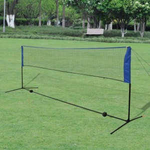 Rede de badminton com volantes de 300x155 cm D