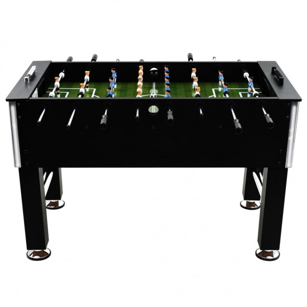 Futbolín de acero 60 kg 140x74.5x87.5 cm negro D