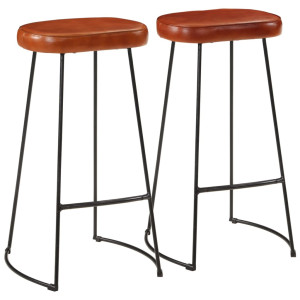 Taburetes de bar Gavin 2 uds 44x37.5x78 cm D