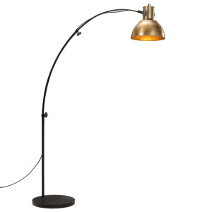 Lâmpada de pé de bronze vintage 25 W E27 150 cm D