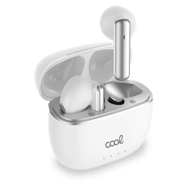 Auscultadores estéreo Bluetooth Earbuds COOL Gen Blanco D