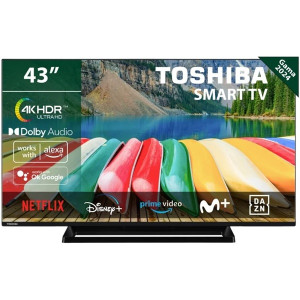 Smart TV TOSHIBA 43" LED 4K UHD 43UV3363DG negro D
