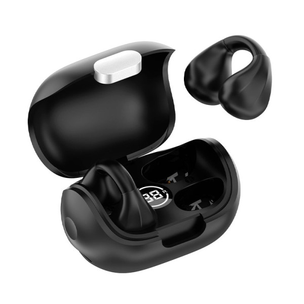 Auscultadores estéreo Bluetooth Earbuds COOL Clipe preto D