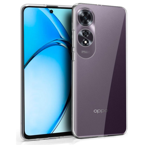 Funda COOL Silicona para Oppo A60 (Transparente) D