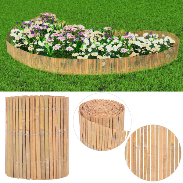 Cerca de bambu de jardim 1000x30 cm D