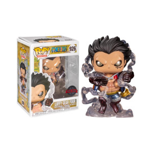 Funko pop uma peça luffy engrenagem 4 efeito metálico exclusivo 51736 D