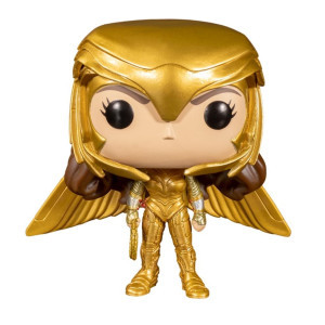 Funko pop dc maravilha mulher 1984 maravilha mulher terno asas douradas estendido 46661 D