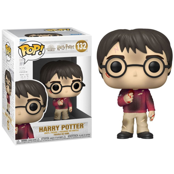 Funko pop harry potter aniversário edição harry potter com pedra filosofal 57366 D