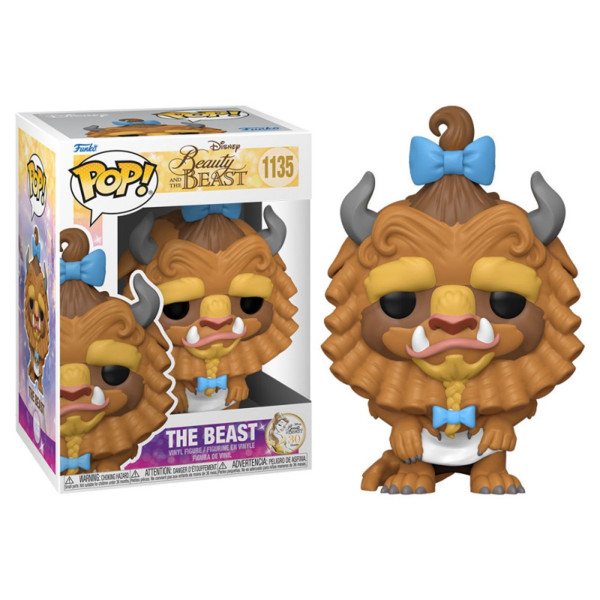 Funko pop disney o belo e a besta com cachos 57585 D