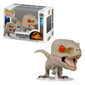 Funko pop cine jurassic park jurassic world 3 atrociraptor (ghost) D