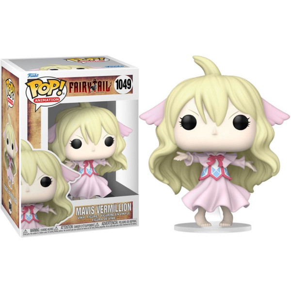 Funko pop animação cauda de fada mavis vermillion 57341 D