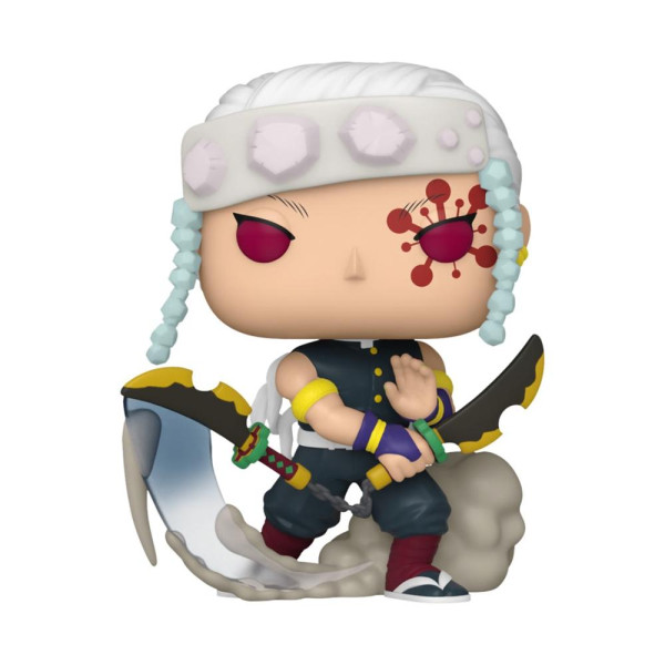 Funko pop demon slayer tengen uzui com opção perseguir metalico 75574 D