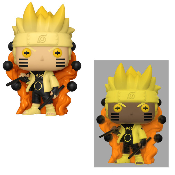 Funko pop naruto naruto 6 caminho sage brilho no escuro 36816 D