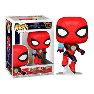 Funko pop marvel spiderman no way home spider - man traje integrado 56829 D