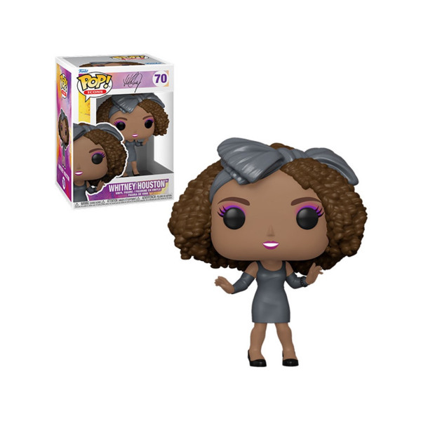 Funko pop rocks estrelas da música whitney houston 61354 D