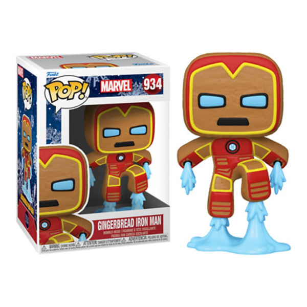 Funko pop marvel navidad galleta jengibre iron man 50658 D