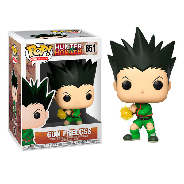 Funko pop animação caçador x caçador gon freecs jajanken 41062 D